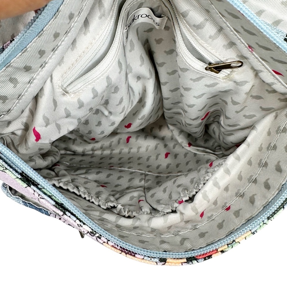 NWT Sakroots Artist Circle Convertible Backpack Sky Blue - Picture 5 of 16